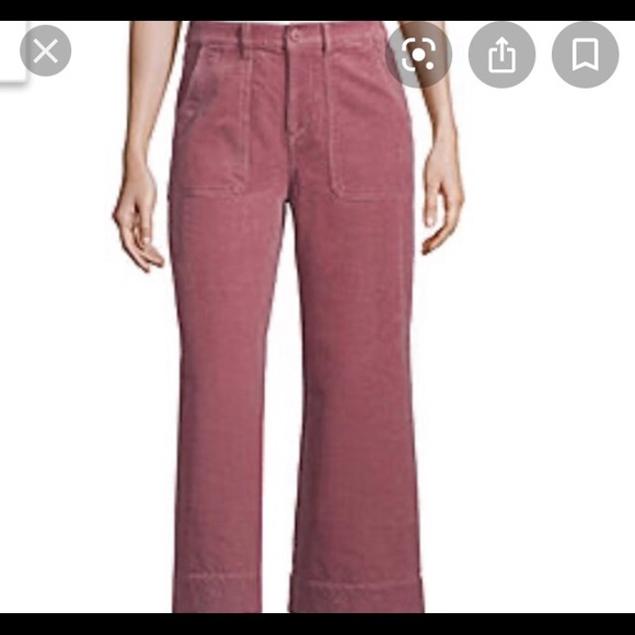 Ana corduroy Capri pants. - Picture 1 of 3
